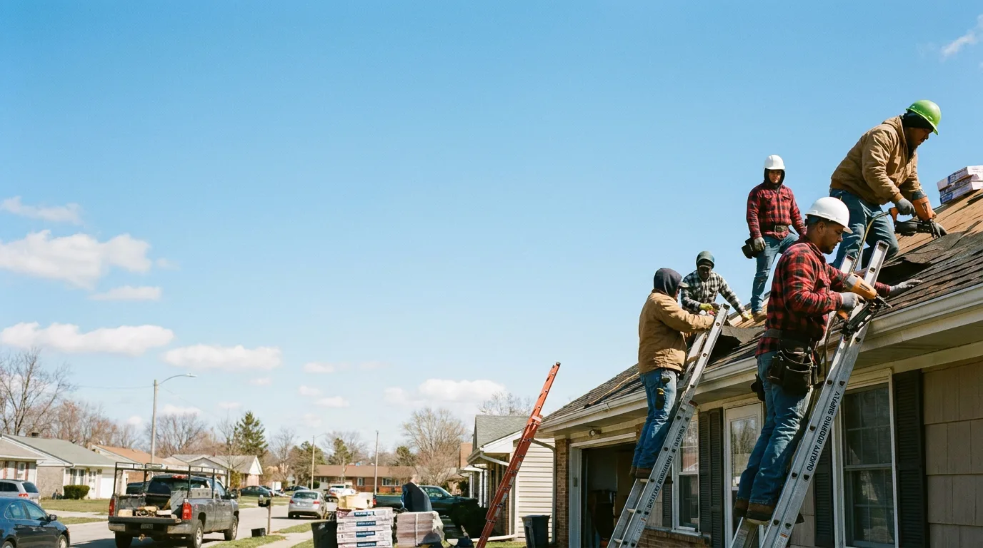 Roofing in Chrisman, IL near me
